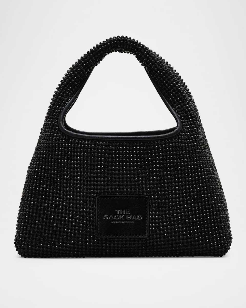 The Mini Sack Rhinestone Top-Handle Bag